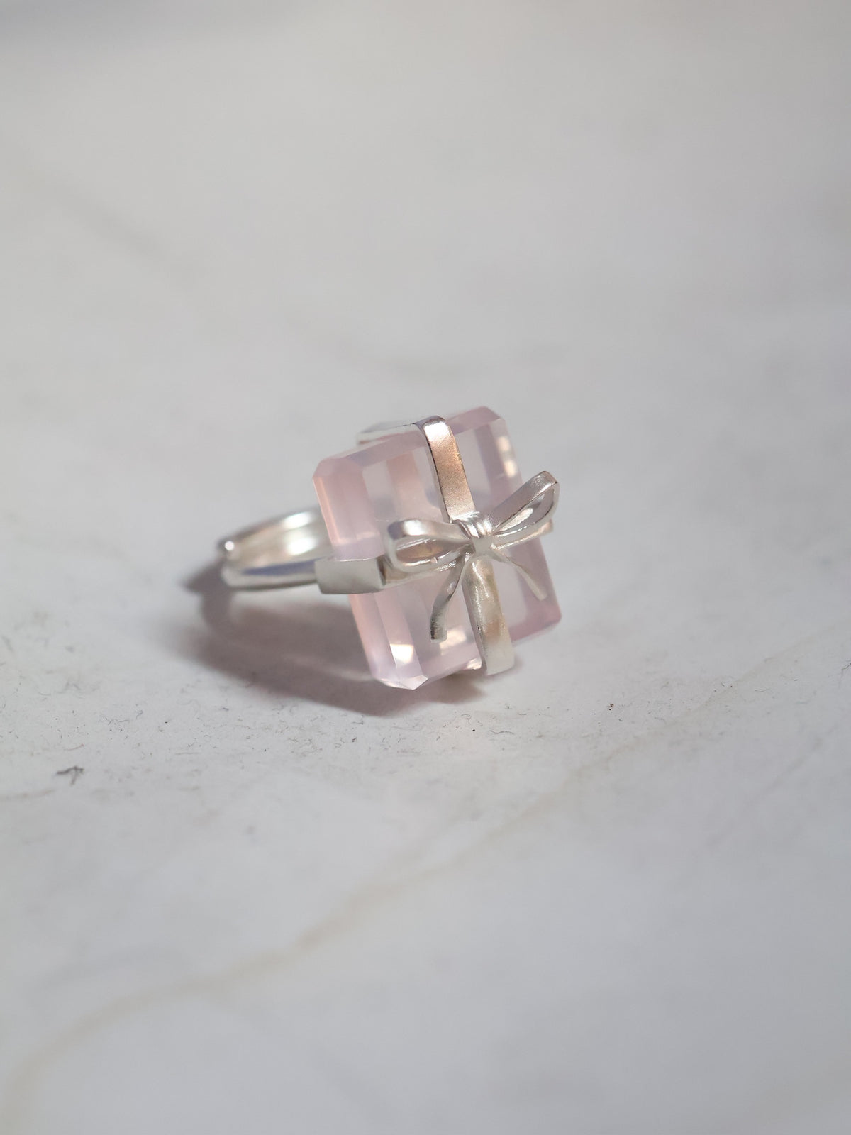 GIFT BOW RING-ADJUSTABLE RING