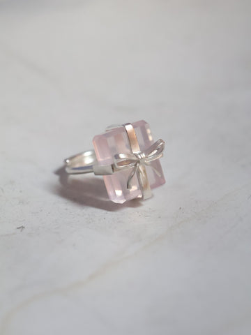 GIFT BOW RING-ADJUSTABLE RING