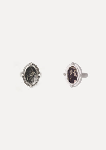 MEMORY PRINT RING-ADJUSTABLE RING