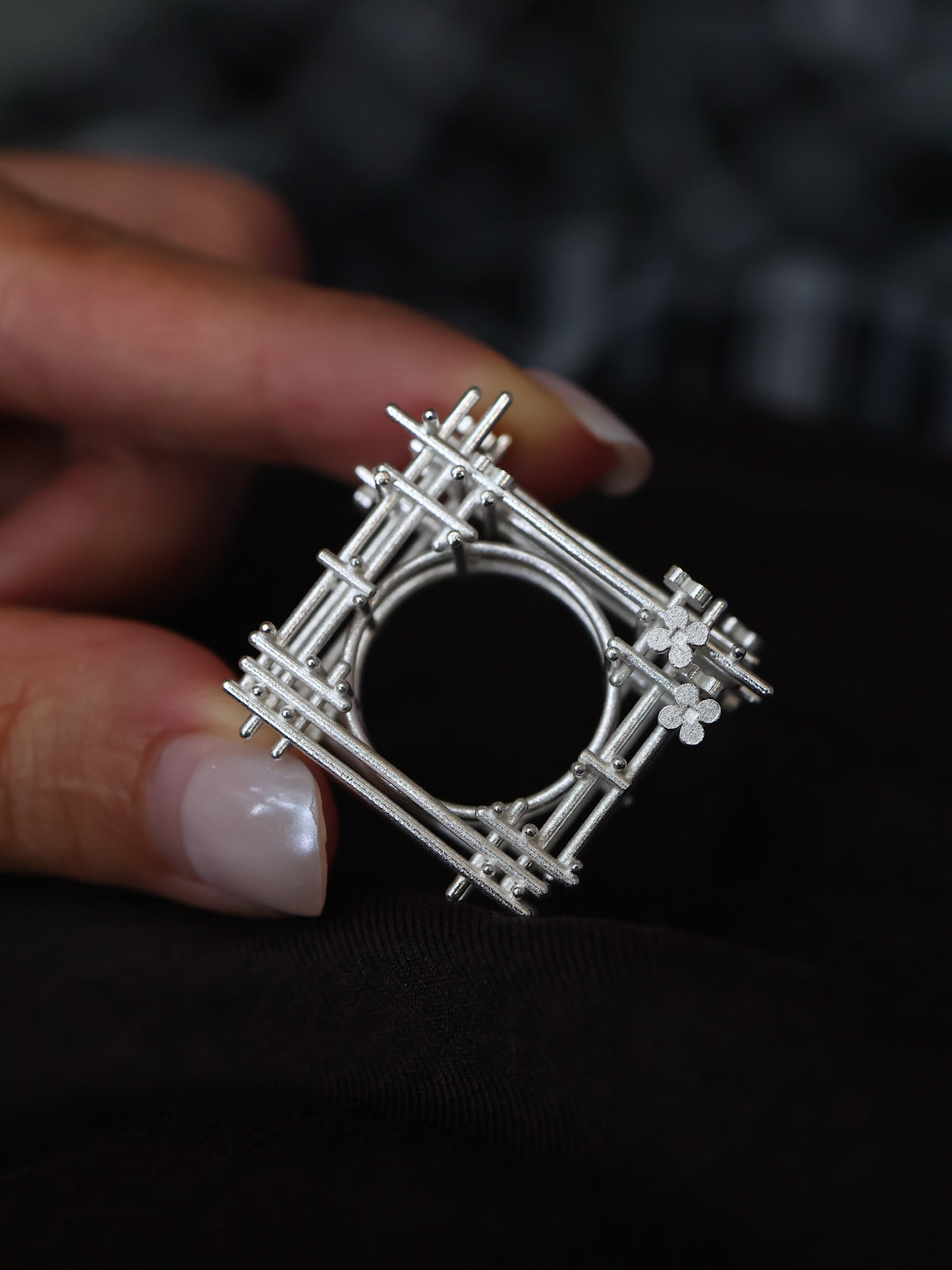 Rebar Flower Ring