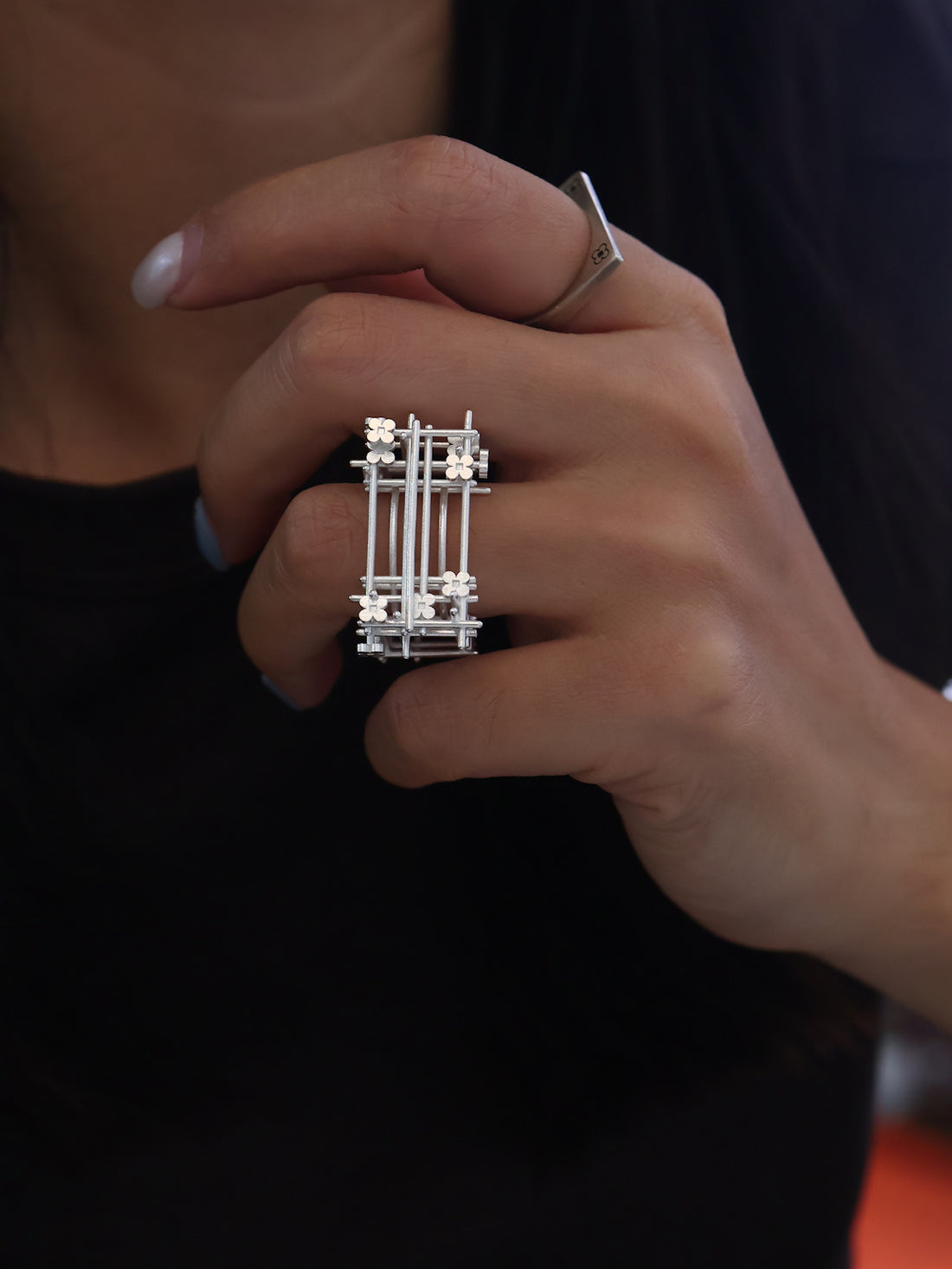 Rebar Flower Ring