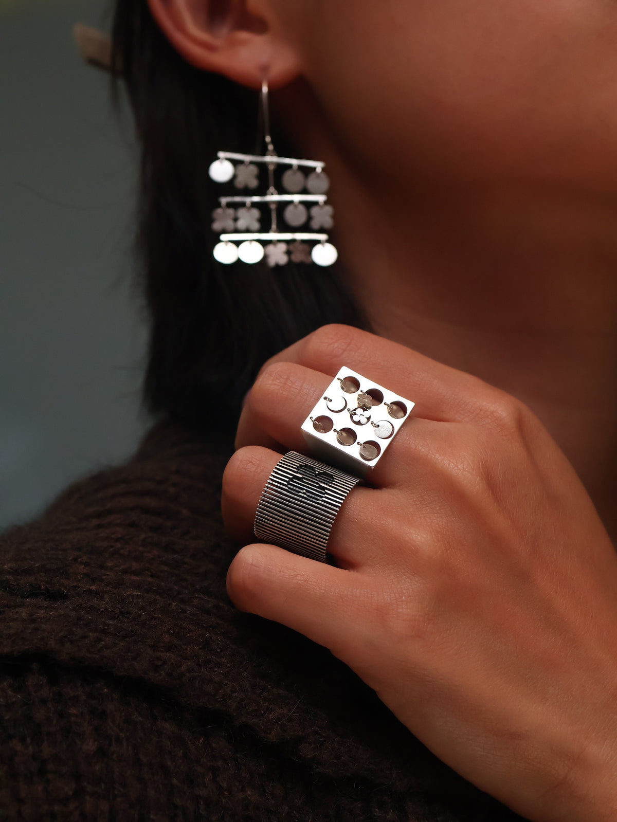Jingly Dangly Ring