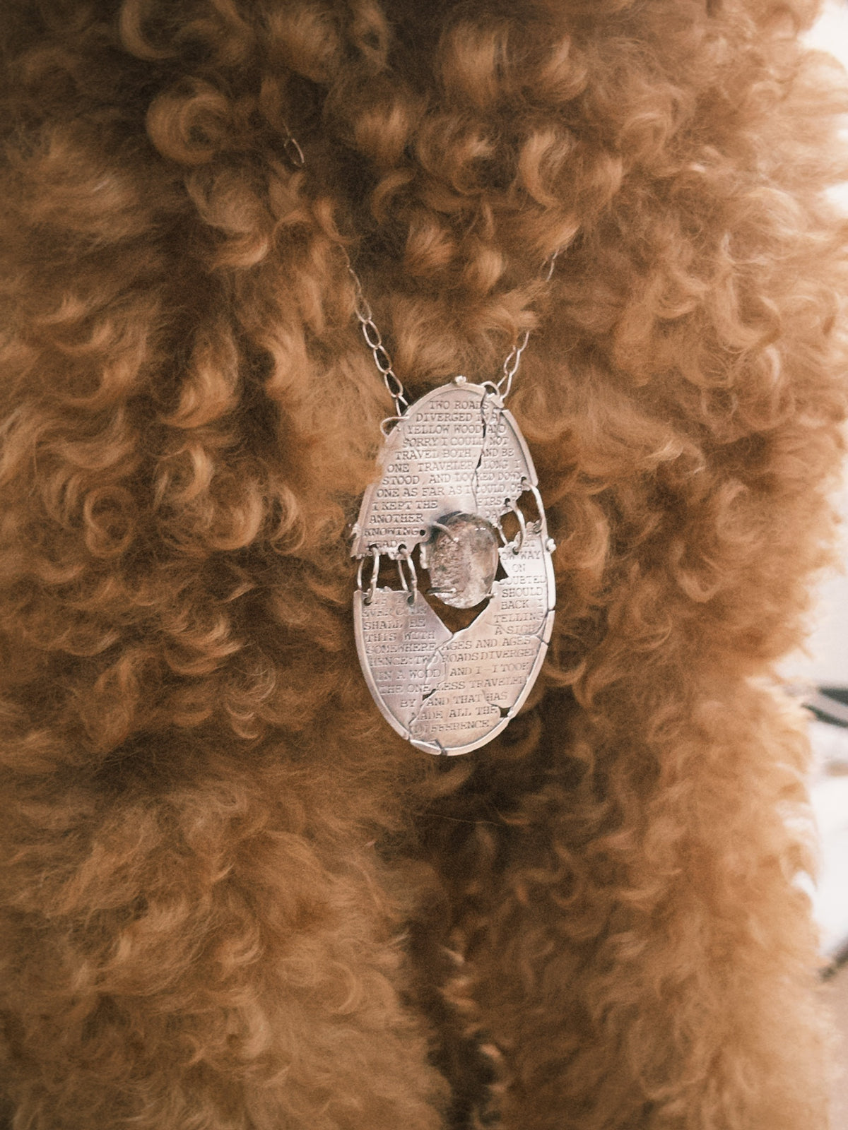 Broken Poetry Necklace