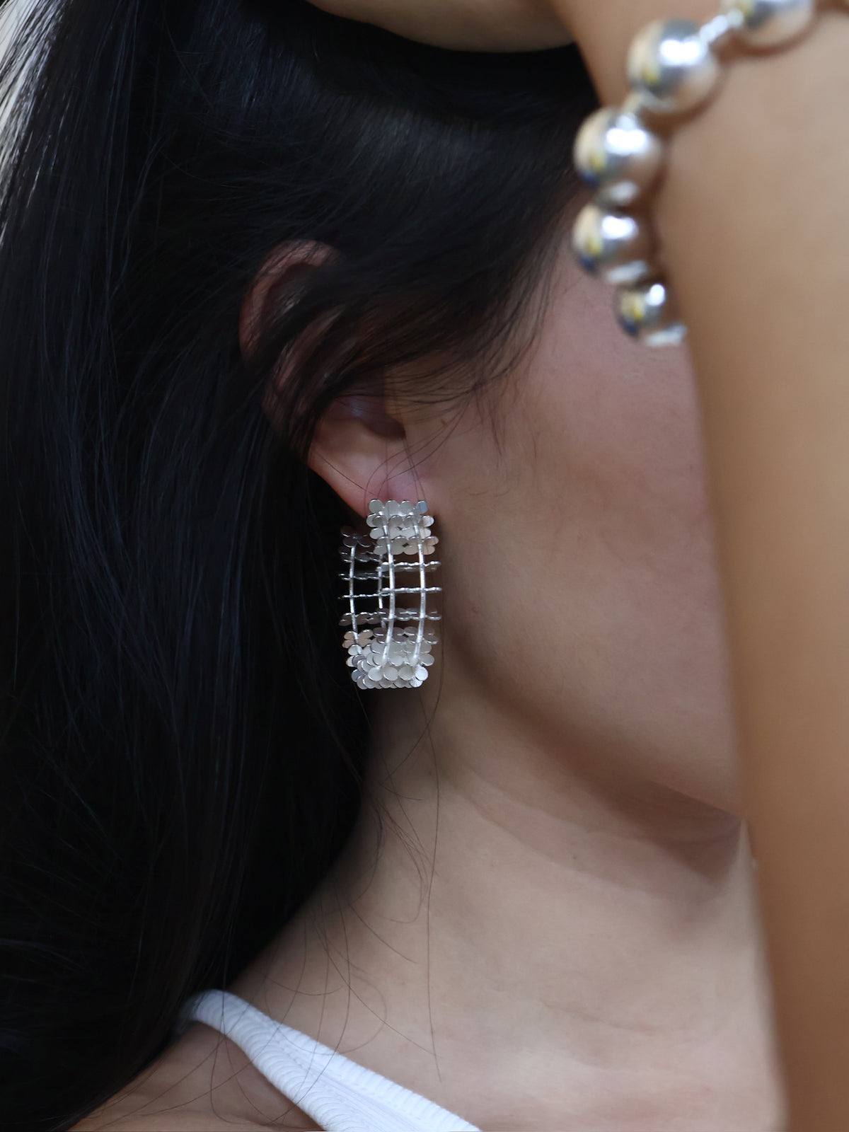 Rebar Flower Earrings