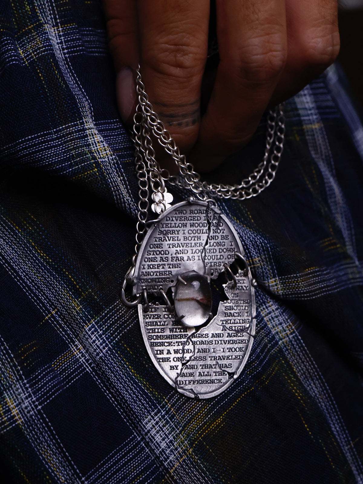 Broken Poetry Necklace