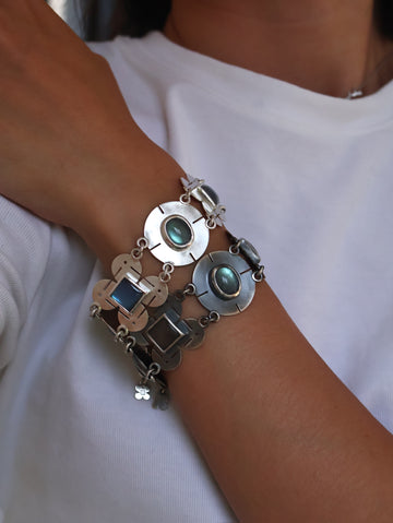 Statement Flower Bracelet