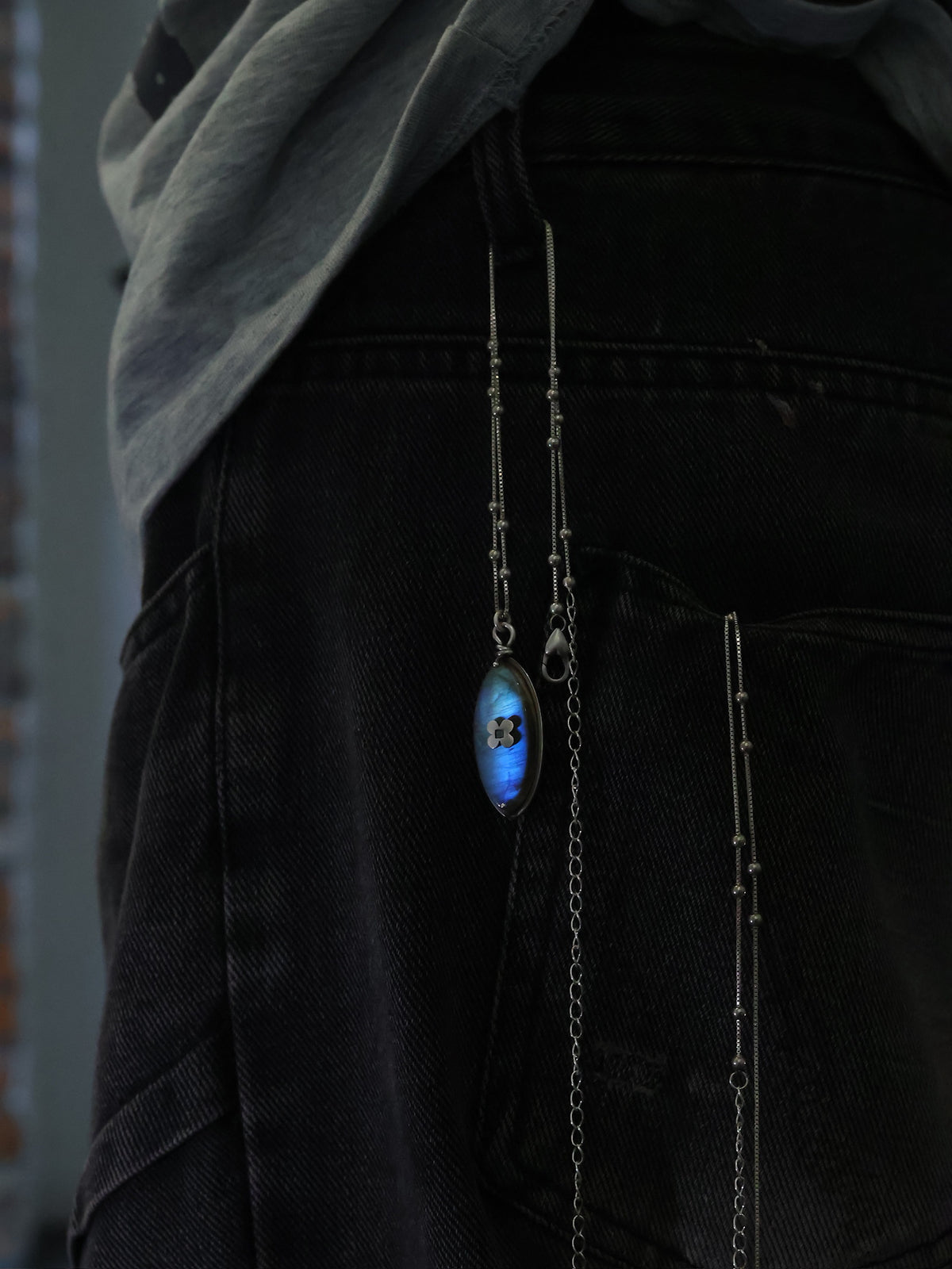 Surfboard Pendant Necklace