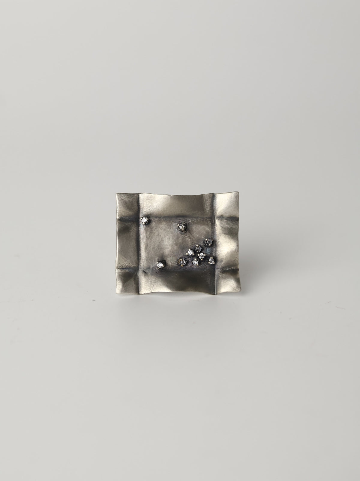Crinkled Paper Ring