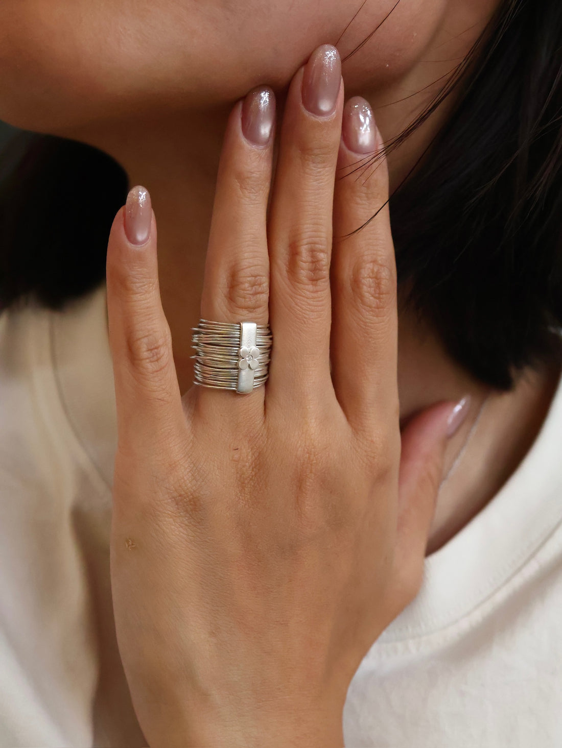 Loop Flower Ring