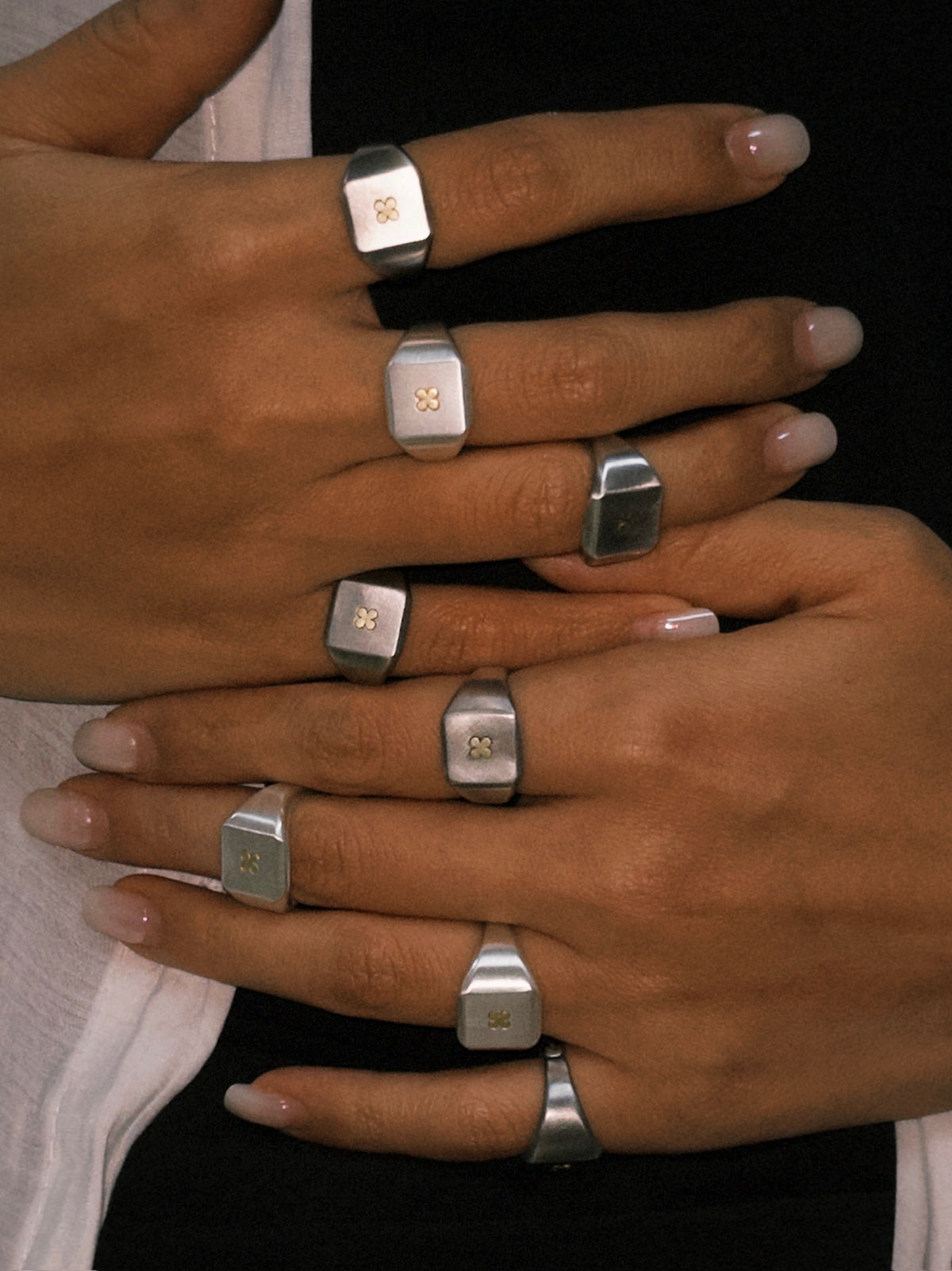 Flower Pinky Ring