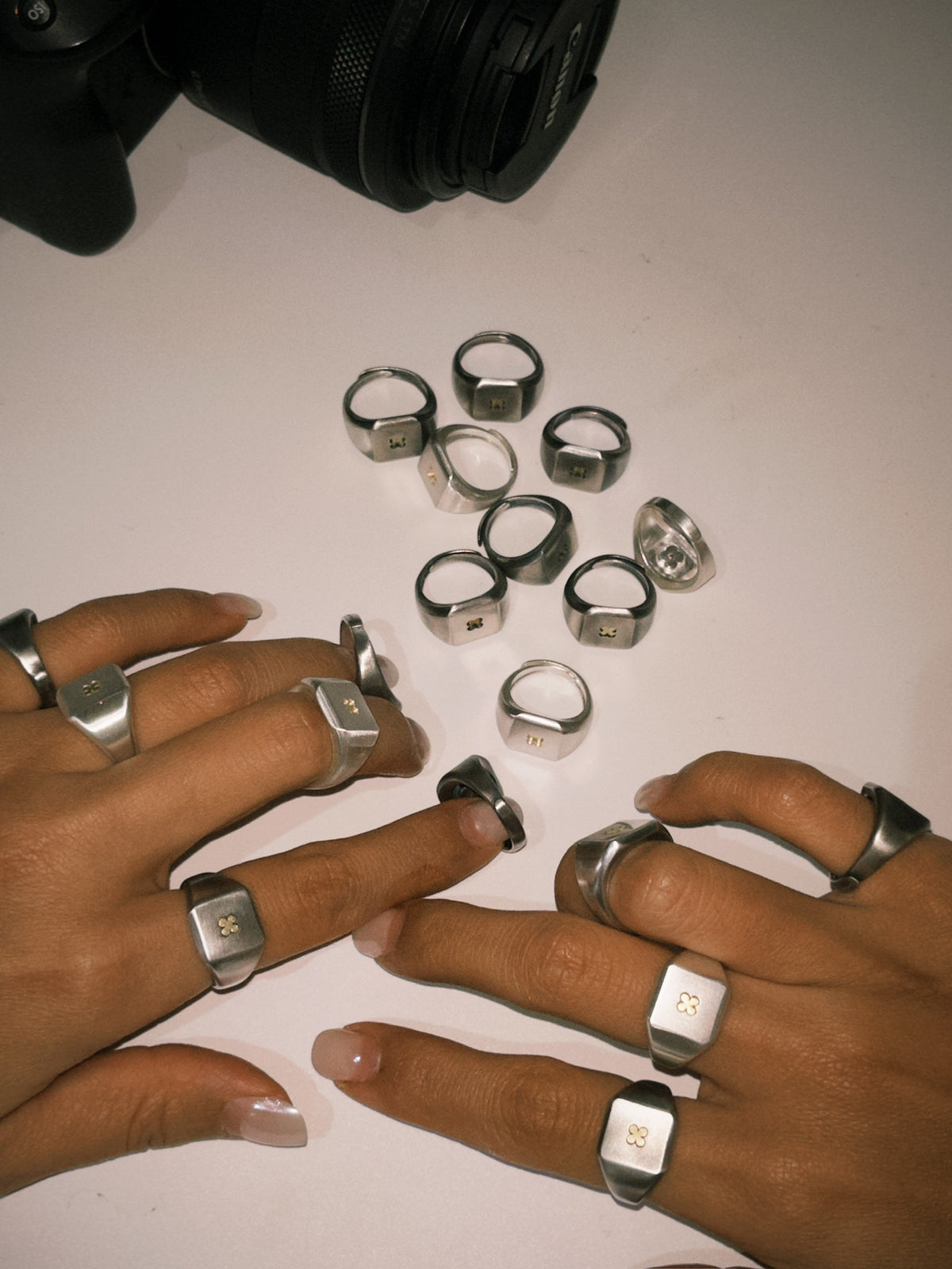 Flower Pinky Ring